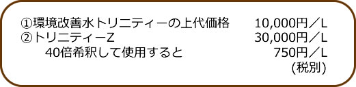 環境保全研究所 各価格表